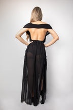 Eleh - Maxi abito in chiffon